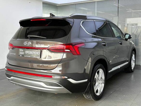 2021 Hyundai Santa Fe IV Рестайлинг, коричневый - вид 4