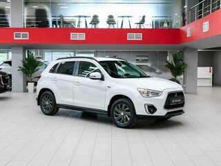 2014 Mitsubishi ASX I Рестайлинг, белый, 1090000 рублей, вид 3
