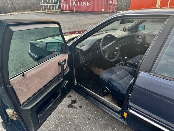 1986 Audi 100 III (C3), синий, 375000 рублей - вид 11