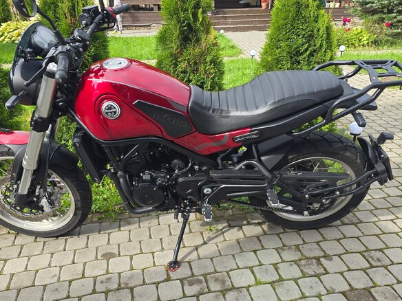 2022 Benelli Leoncino 500 Trail, красный, 390000 рублей - вид 21