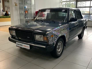 2006 Lada (ВАЗ) 2107, синий, 95000 рублей, вид 1