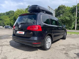 2014 Volkswagen Sharan II, чёрный, 1430000 рублей, вид 4