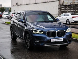 2021 BMW X1 20i xDrive II (F48) Рестайлинг, синий, 2472777 рублей, вид 5