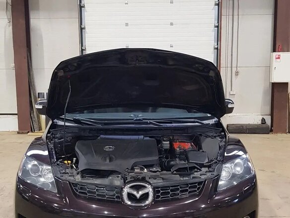 2008 Mazda CX-7 I, пурпурный, 650000 рублей - вид 1