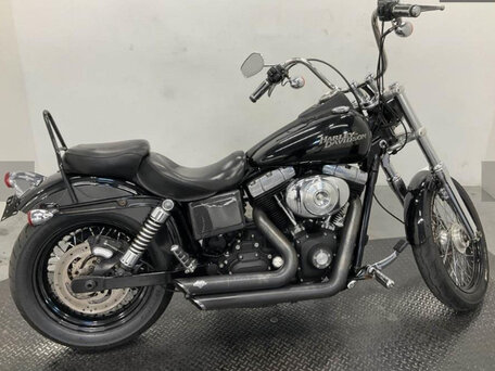 2011 Harley-Davidson Dyna Super Glide, чёрный, 499000 рублей, вид 1
