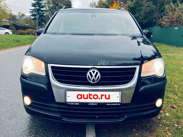 2007 Volkswagen Touran I Рестайлинг, чёрный, 379000 рублей - вид 14