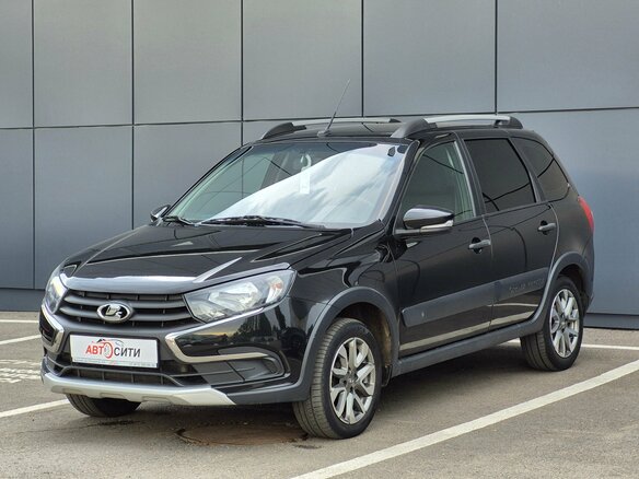 2023 Lada (ВАЗ) Granta Cross I Рестайлинг, чёрный - вид 3