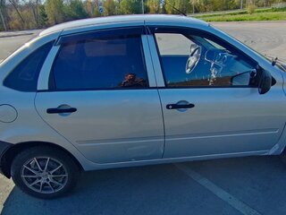 2014 Lada (ВАЗ) Granta I, серебристый, 330000 рублей, вид 3