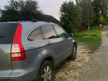 2007 Honda CR-V III, серебристый, 950000 рублей, вид 4
