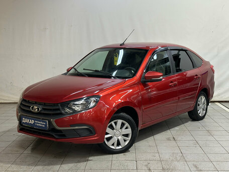 2019 Lada (ВАЗ) Granta I Рестайлинг, красный, 600000 рублей, вид 1