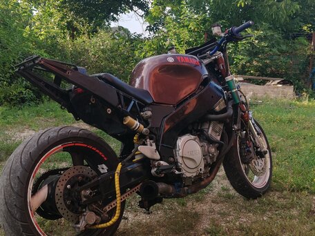 1996 Yamaha YZF1000R Thunderace, пурпурный, 255000 рублей, вид 3