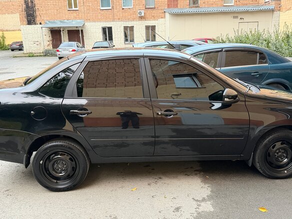 2023 Lada (ВАЗ) Granta I Рестайлинг, чёрный, 500000 рублей - вид 7