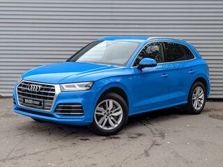 2019 Audi Q5 II (FY), синий, 3500000 рублей, вид 1