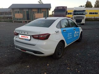 2023 Lada (ВАЗ) Vesta I Рестайлинг (NG), белый, 888000 рублей, вид 3