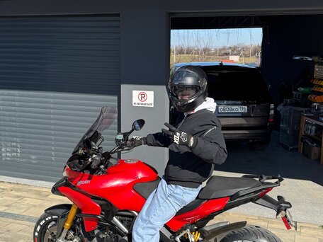 2011 Ducati Multistrada 1200, красный, 380000 рублей, вид 1