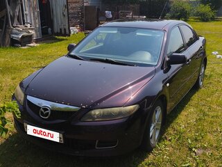 2006 Mazda 6 I (GG) Рестайлинг, красный, 500000 рублей, вид 1
