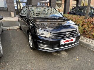 2018 Volkswagen Polo V Рестайлинг, чёрный, 1225000 рублей, вид 1