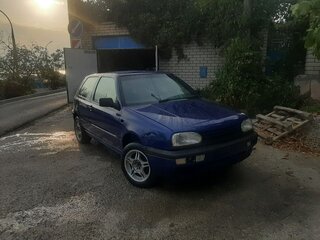 1992 Volkswagen Golf III, синий, 400000 рублей, вид 1