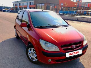 2006 Hyundai Getz I Рестайлинг, красный, 408000 рублей, вид 4