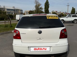 2002 Volkswagen Polo IV, белый, 185000 рублей, вид 4
