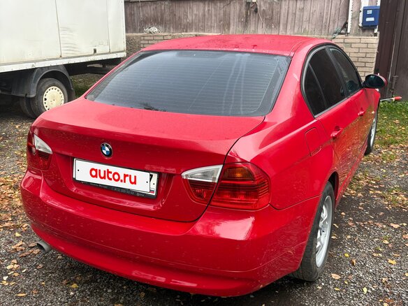2005 BMW 3 серии 320i V (E90/E91/E92/E93), красный, 880000 рублей - вид 7
