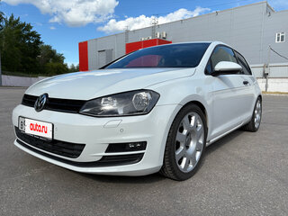2014 Volkswagen Golf VII, белый, 1400000 рублей, вид 3