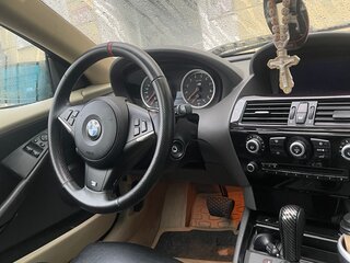 2004 BMW 6 серии 645i II (E63/E64), чёрный, 600000 рублей, вид 4
