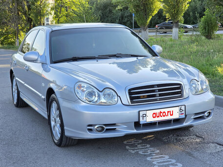2008 Hyundai Sonata ТагАЗ IV (EF) Рестайлинг, серый, 655000 рублей, вид 1