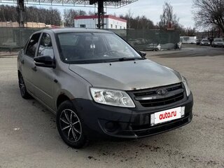 2012 Lada (ВАЗ) Granta I, серый, 160000 рублей, вид 4