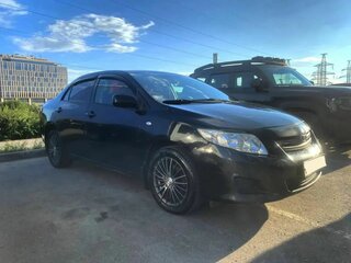 2008 Toyota Corolla X (E140, E150), чёрный, 670000 рублей, вид 2