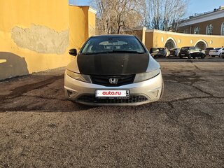 2007 Honda Civic VIII, чёрный, 345000 рублей, вид 2