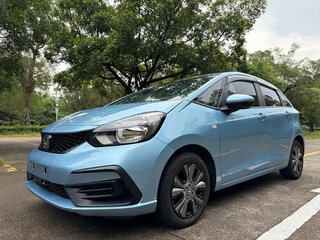 2022 Honda Fit IV, голубой, 1390004 рублей, вид 1