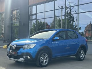 2020 Renault Logan Stepway II Рестайлинг, синий, 1339000 рублей, вид 2