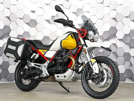 2019 Moto Guzzi V85 TT, белый, 695000 рублей, вид 1