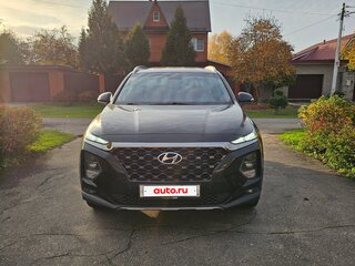 2018 Hyundai Santa Fe IV, чёрный, 3019000 рублей, вид 1