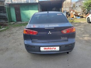 2008 Mitsubishi Lancer X, синий, 620000 рублей, вид 2