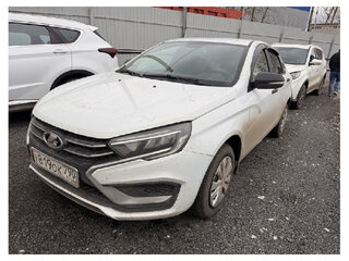 2024 Lada (ВАЗ) Vesta I Рестайлинг (NG), белый, 1000000 рублей, вид 4