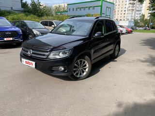 2014 Volkswagen Tiguan I Рестайлинг, чёрный, 1500000 рублей, вид 1
