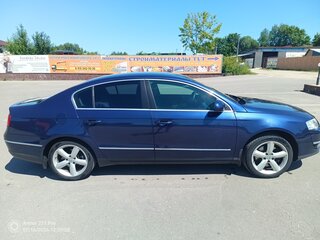 2008 Volkswagen Passat B6, синий, 780000 рублей, вид 2