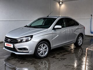 2019 Lada (ВАЗ) Vesta I, серебристый, 930000 рублей, вид 1