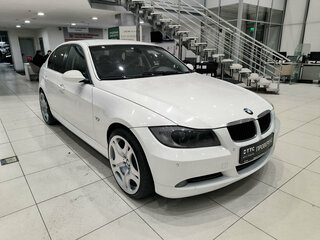 2008 BMW 3 серии 325i V (E90/E91/E92/E93) Рестайлинг, белый, 990000 рублей, вид 3