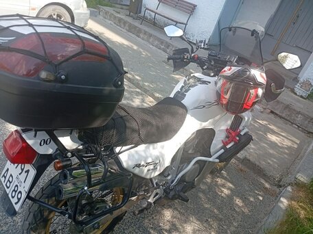 1994 Honda Transalp 400, белый, 260000 рублей, вид 2
