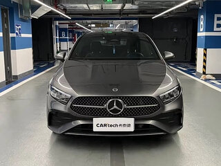 2024 Mercedes-Benz A-Класс 180 Long IV (W177) Рестайлинг, серый, 3500700 рублей, вид 2