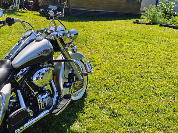 2003 Harley-Davidson Road King, серебристый, 750000 рублей - вид 2