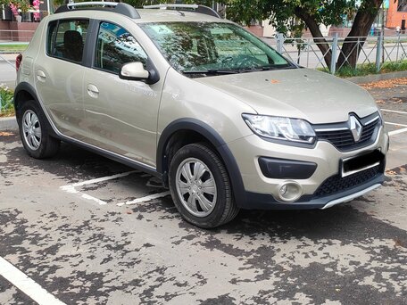 2017 Renault Sandero Stepway II, бежевый, 1150000 рублей, вид 4