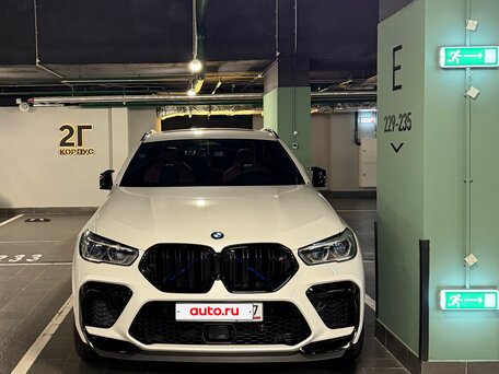2021 BMW X6 M Competition III (F96), белый, 10500000 рублей, вид 1