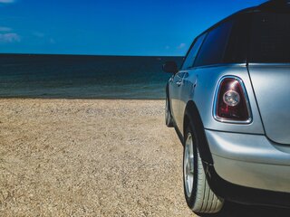 2009 Mini Hatch Cooper II (R56), серебристый, 730000 рублей, вид 1