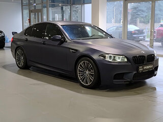2013 BMW M5 V (F10), синий, 3500000 рублей, вид 3