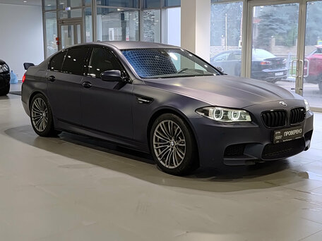 2013 BMW M5 V (F10), синий, 3500000 рублей, вид 3