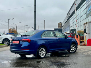 2021 Skoda Rapid II, синий, 1599000 рублей, вид 4